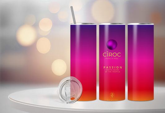 Personalized Ciroc Passion 20 0z Stainless Steel Tumbler