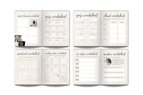 E-book Workbook Canva Template