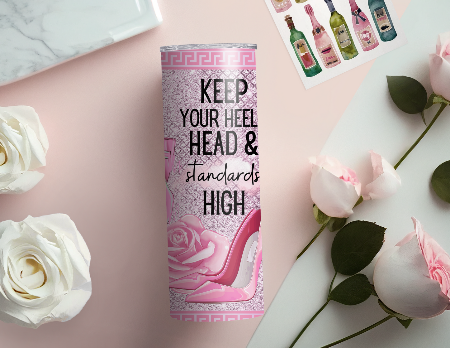 Keep Your Head High Personalized Tumbler