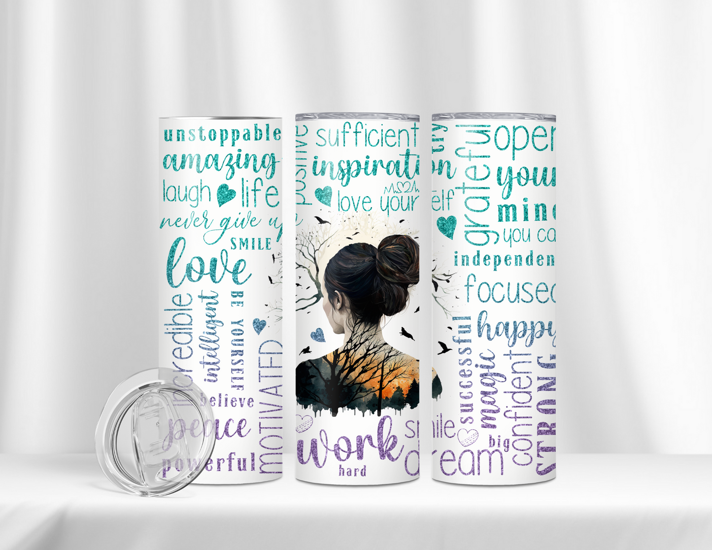 Positive Affirmations Tumbler