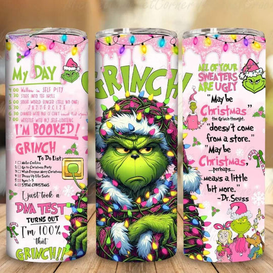 Grinch 20 Oz Tumbler